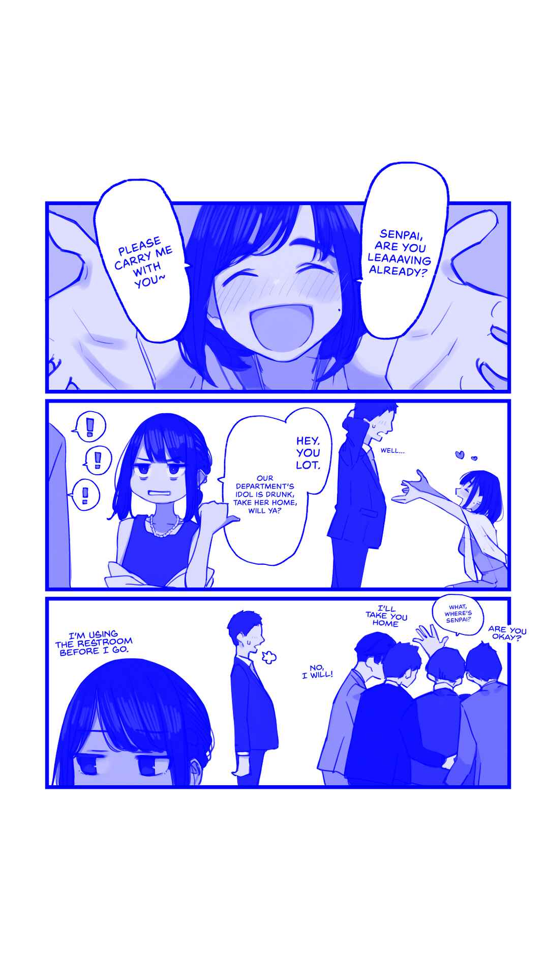 Page 3 Chapter 41 Do Your Best, Douki-chan (Monday Blue ver.)