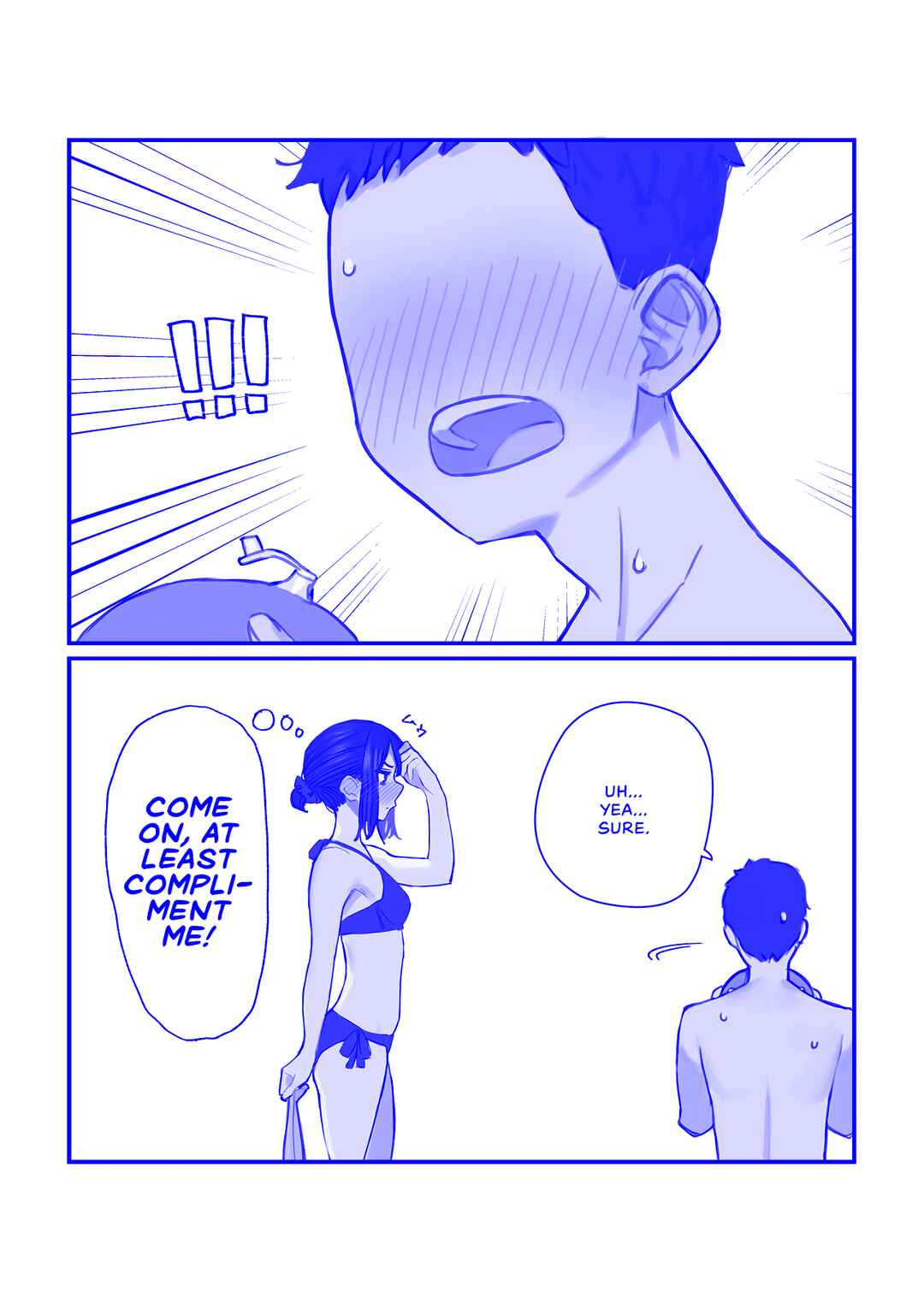 Page 2 Chapter 47 Do Your Best, Douki-chan (Monday Blue ver.)