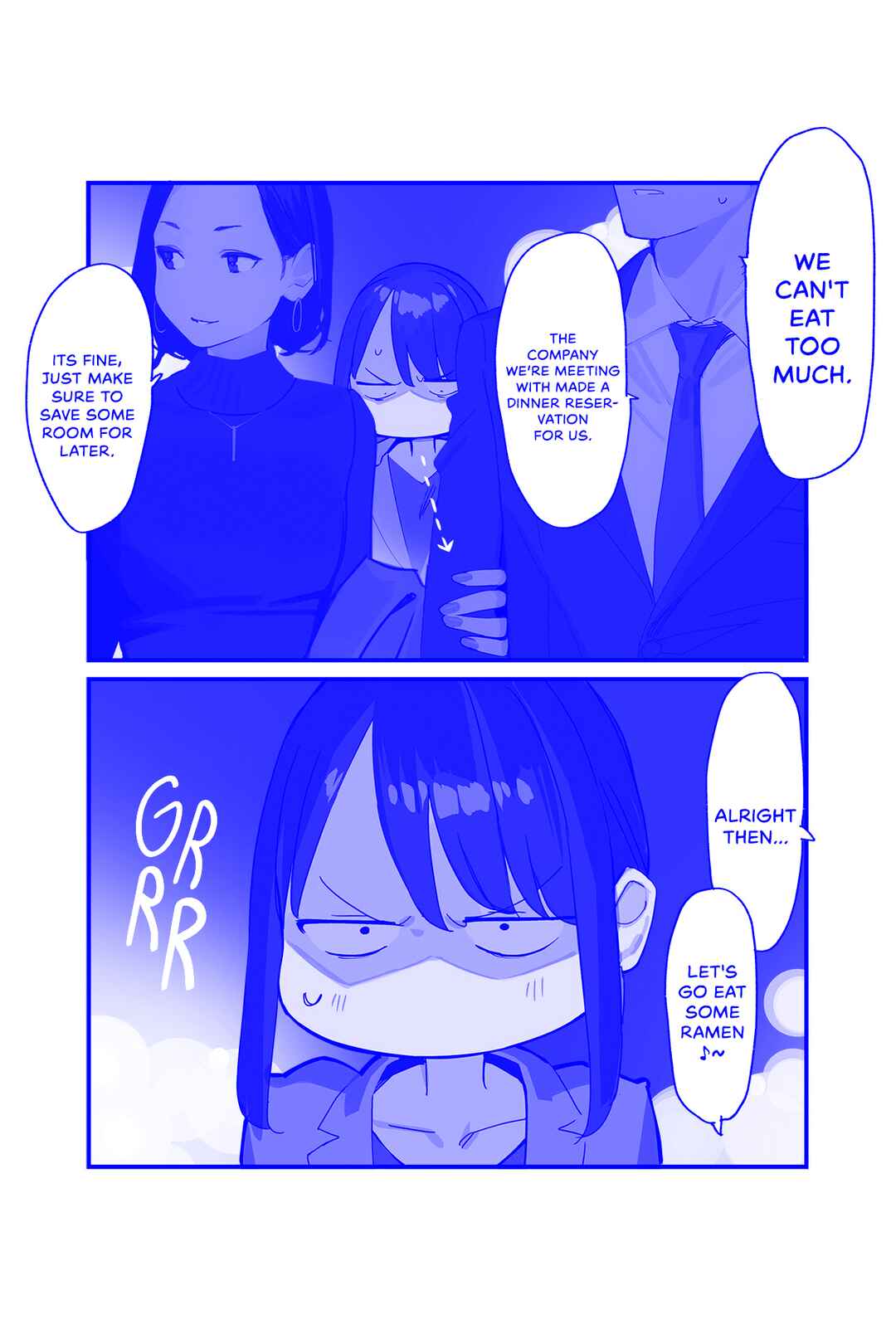 Page 2 Chapter 186 Do Your Best, Douki-chan (Monday Blue ver.)