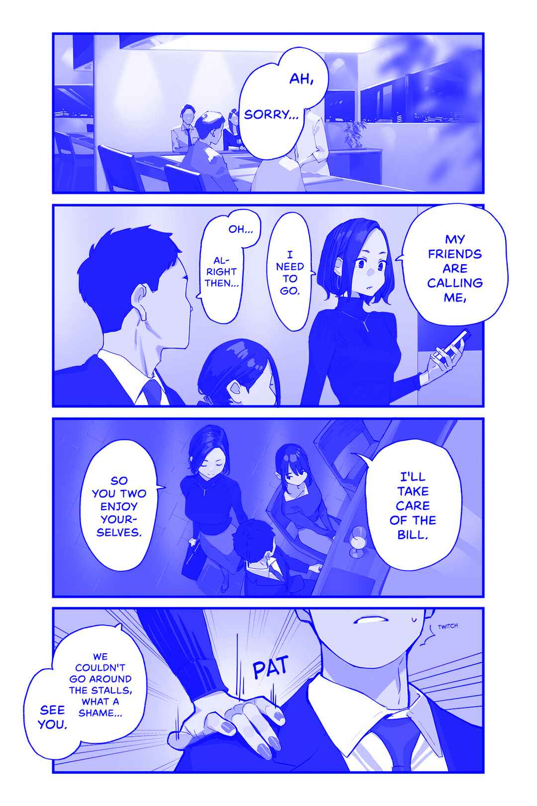 Page 3 Chapter 186 Do Your Best, Douki-chan (Monday Blue ver.)
