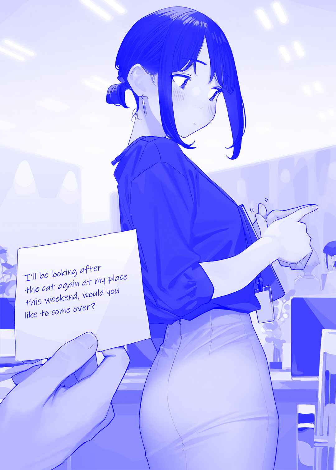 Page 1 Chapter 157 Do Your Best, Douki-chan (Monday Blue ver.)