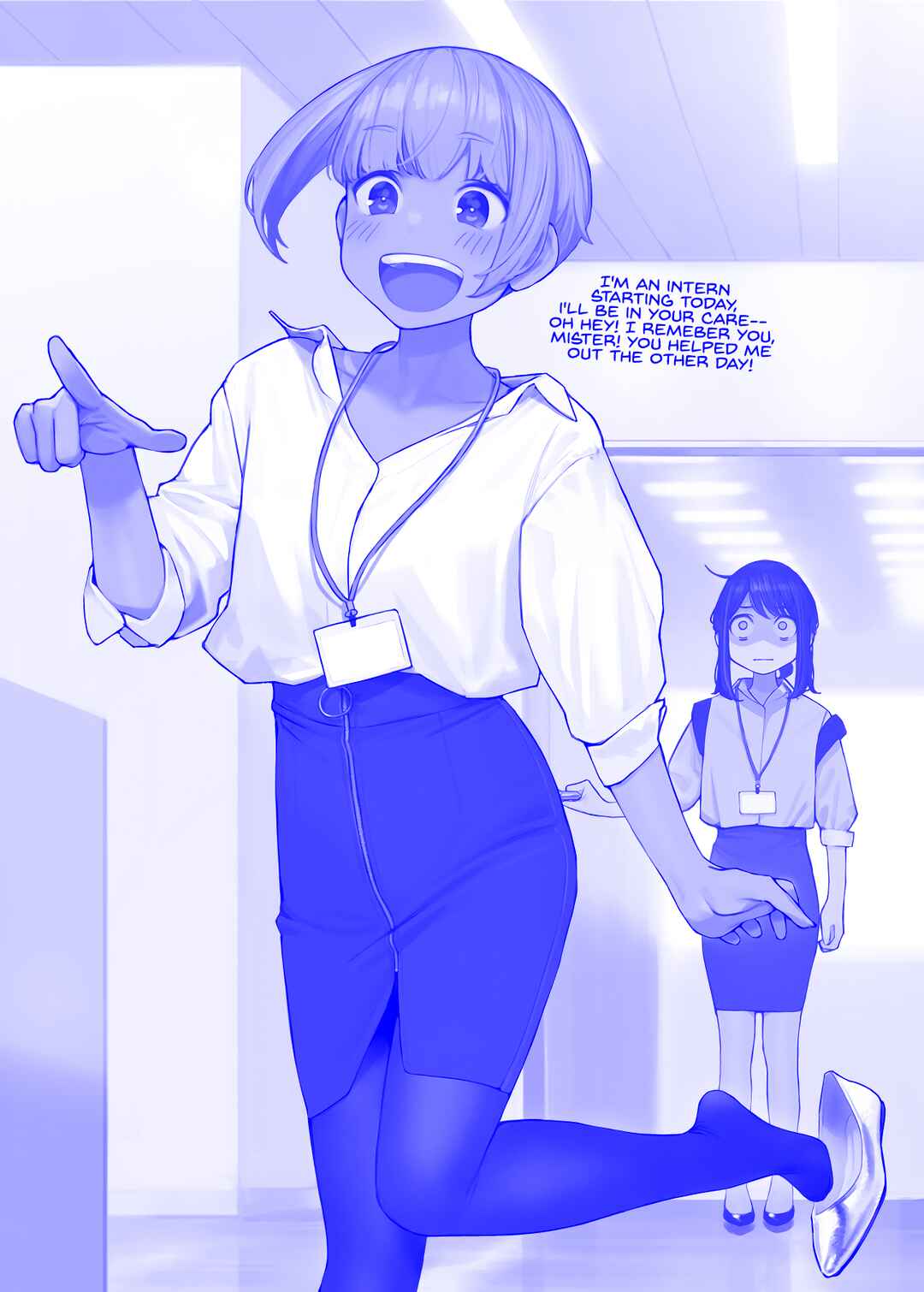 Page 1 Chapter 53 Do Your Best, Douki-chan (Monday Blue ver.)