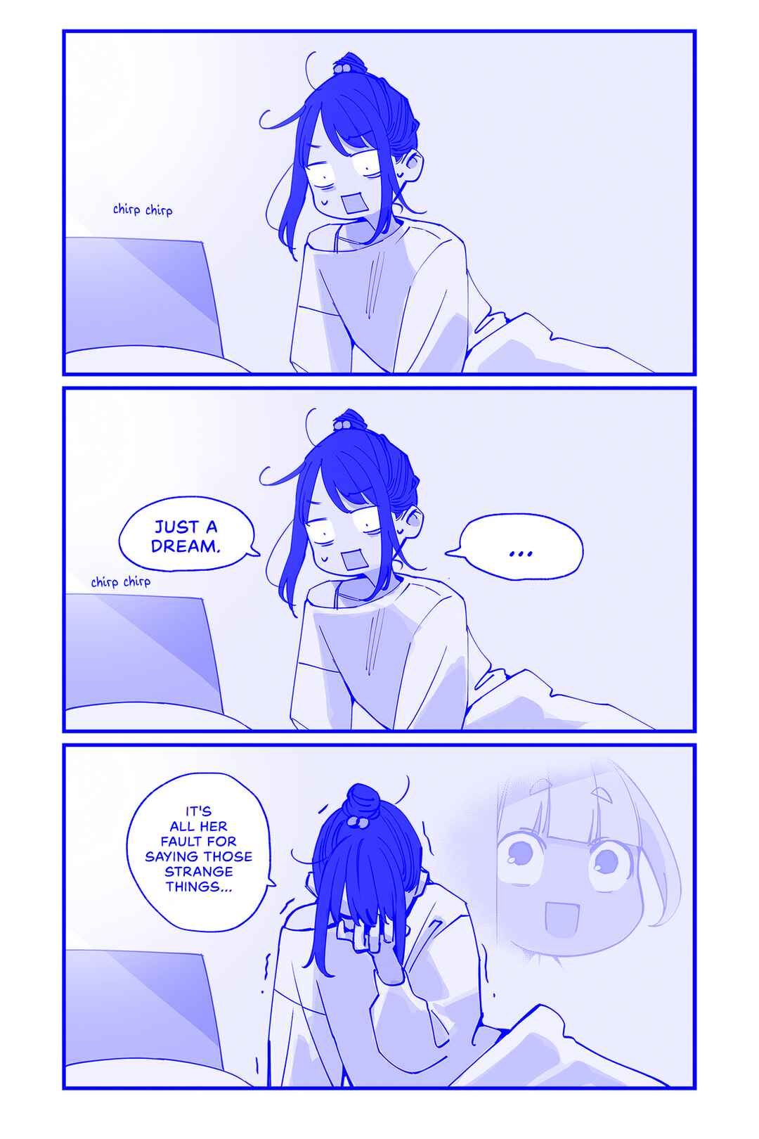 Page 1 Chapter 218 Do Your Best, Douki-chan (Monday Blue ver.)