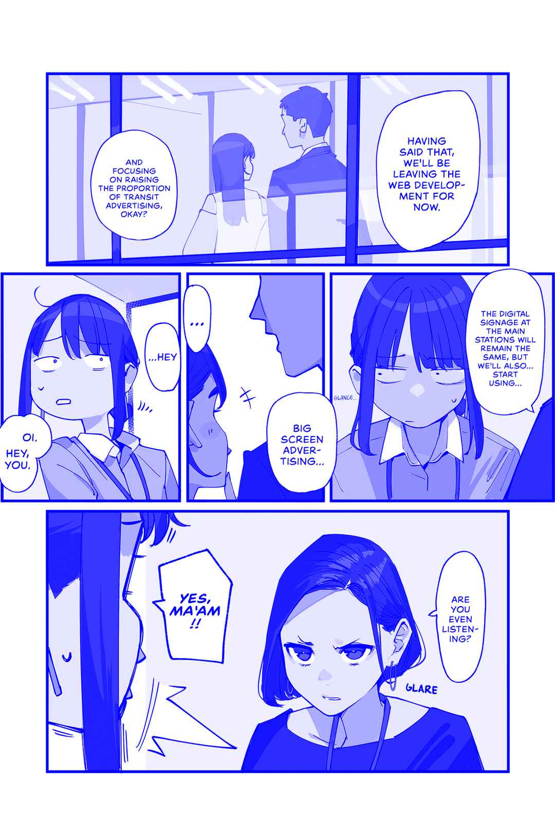 Page 2 Chapter 218 Do Your Best, Douki-chan (Monday Blue ver.)