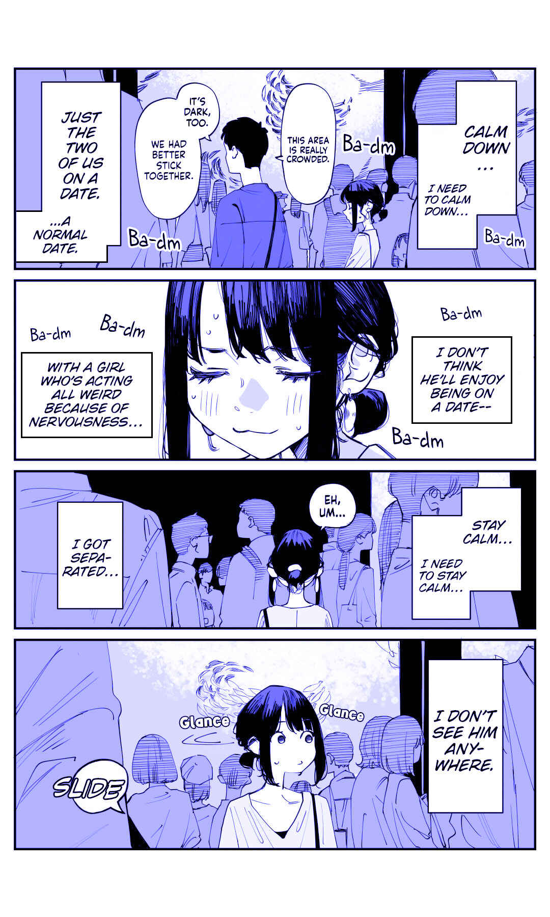 Page 1 Chapter 236 Do Your Best, Douki-chan (Monday Blue ver.)
