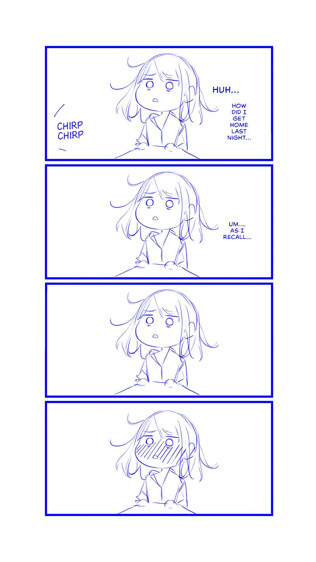 Page 3 Chapter 46 Do Your Best, Douki-chan (Monday Blue ver.)