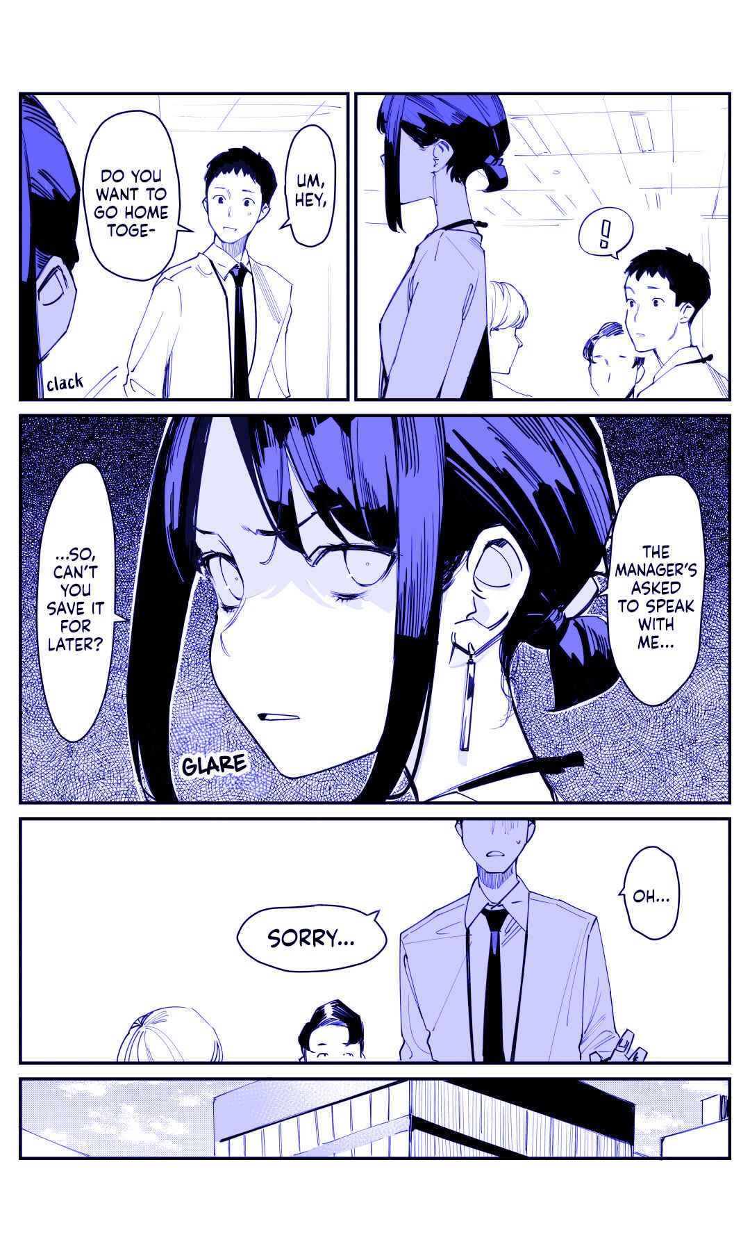 Page 1 Chapter 228 Do Your Best, Douki-chan (Monday Blue ver.)