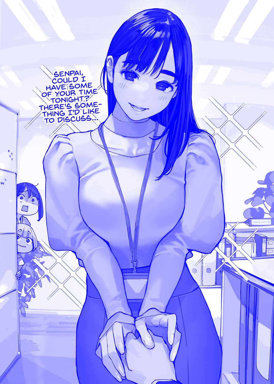 Page 1 Chapter 216 Do Your Best, Douki-chan (Monday Blue ver.)