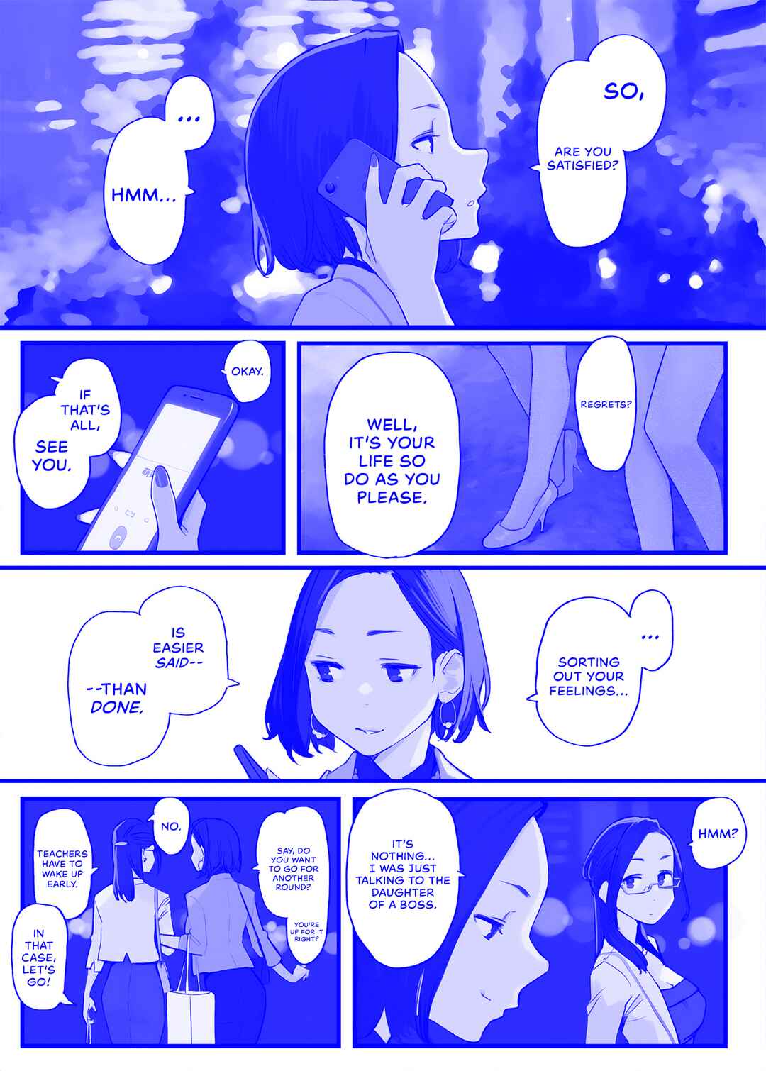 Page 1 Chapter 92 Do Your Best, Douki-chan (Monday Blue ver.)