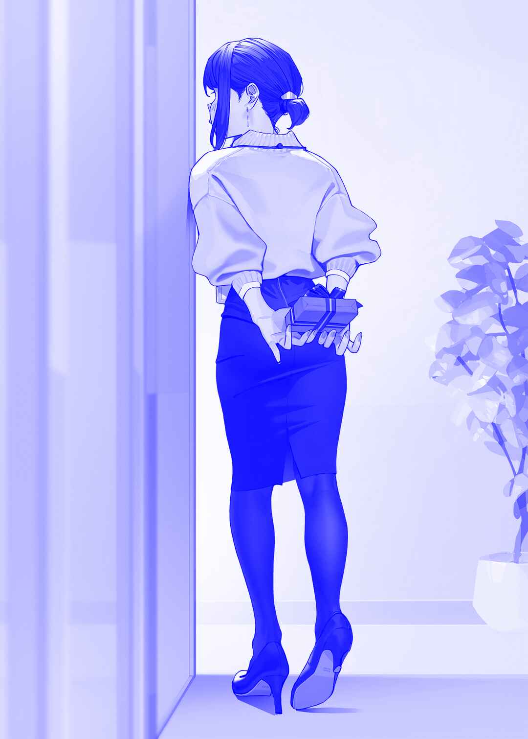 Page 1 Chapter 205 Do Your Best, Douki-chan (Monday Blue ver.)