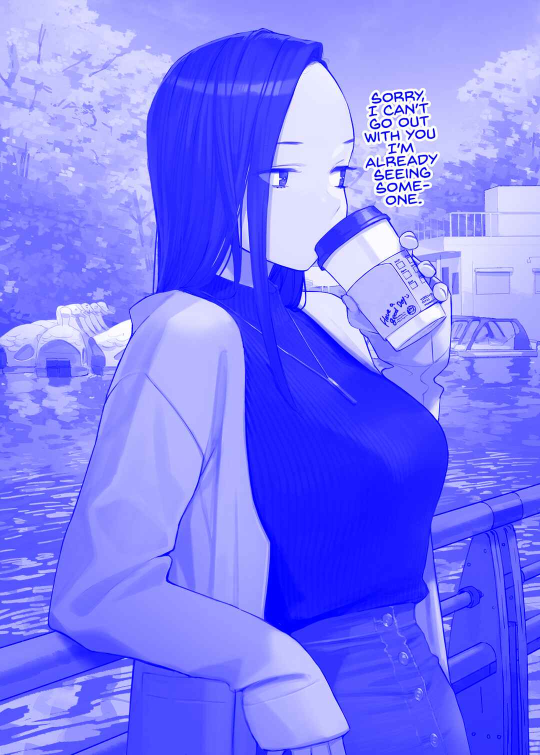 Page 1 Chapter 120 Do Your Best, Douki-chan (Monday Blue ver.)