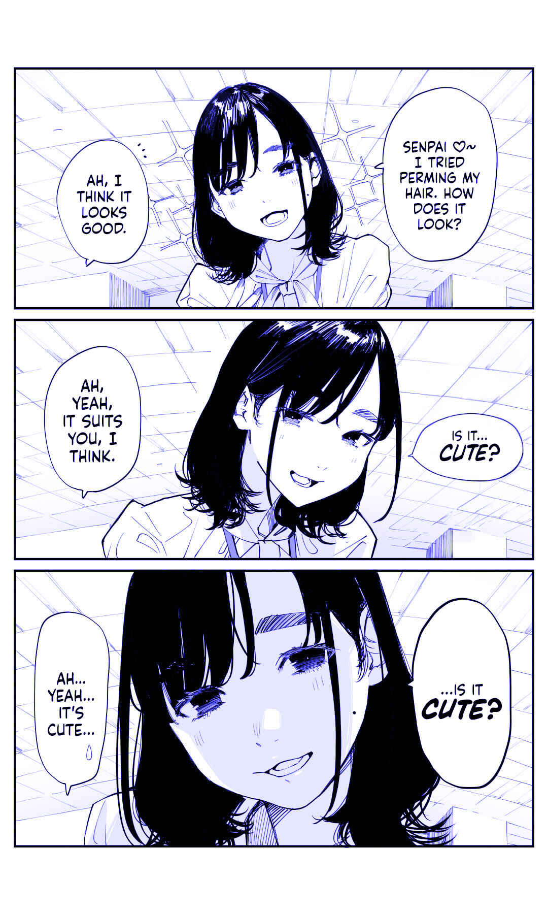 Page 1 Chapter 232 Do Your Best, Douki-chan (Monday Blue ver.)