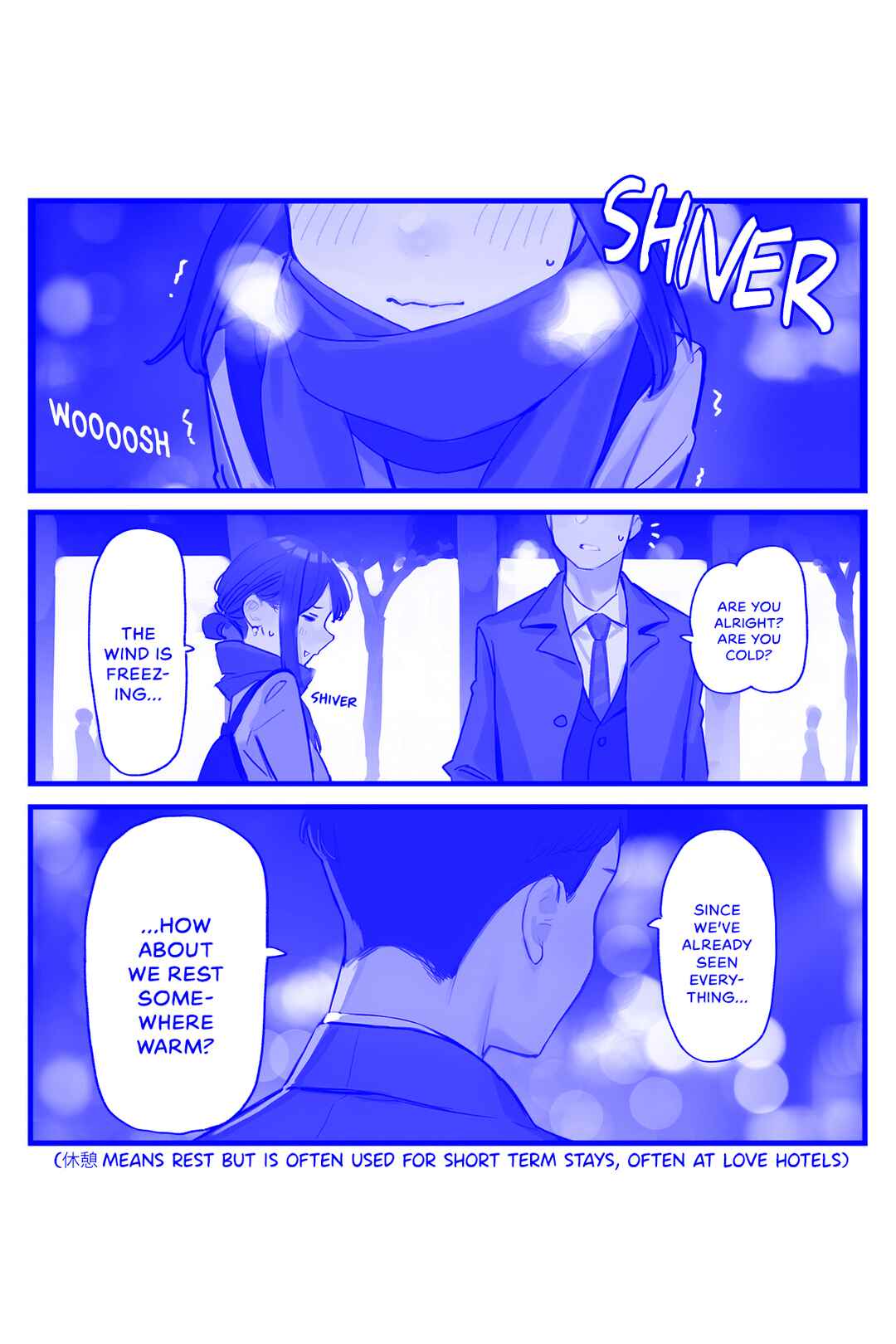 Page 1 Chapter 126 Do Your Best, Douki-chan (Monday Blue ver.)