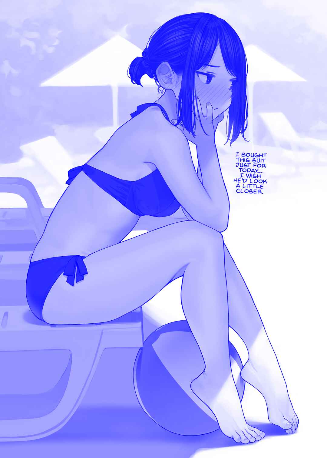 Page 1 Chapter 50 Do Your Best, Douki-chan (Monday Blue ver.)