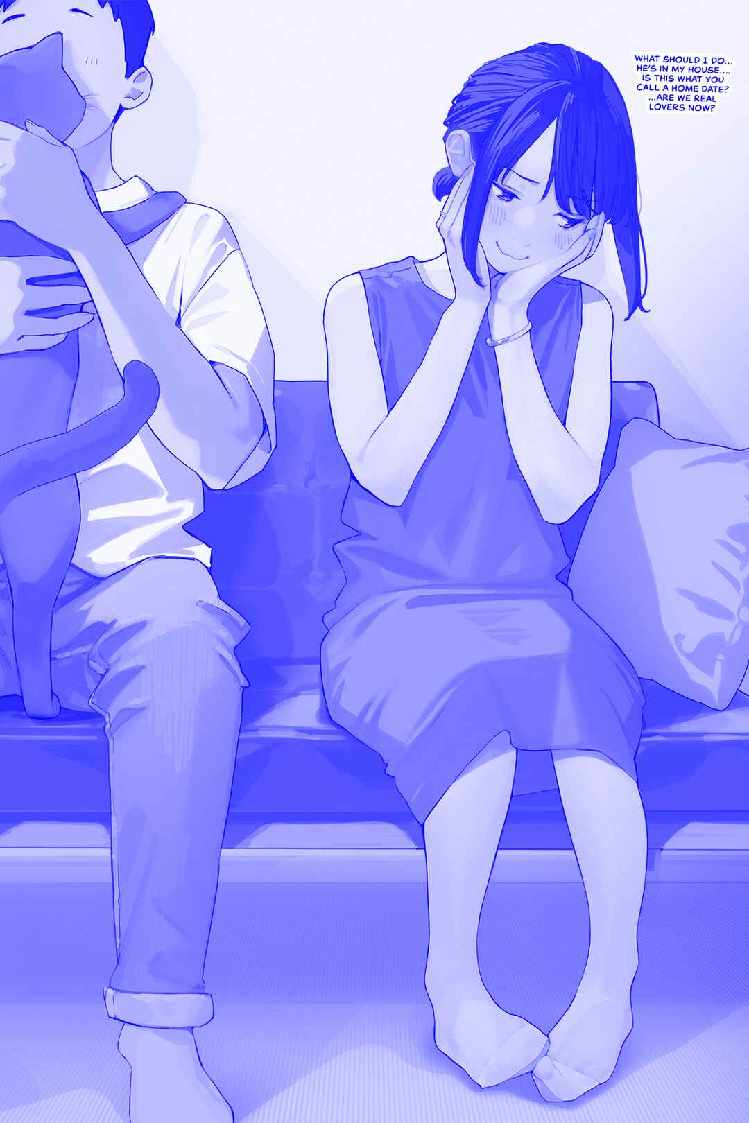 Page 1 Chapter 158 Do Your Best, Douki-chan (Monday Blue ver.)