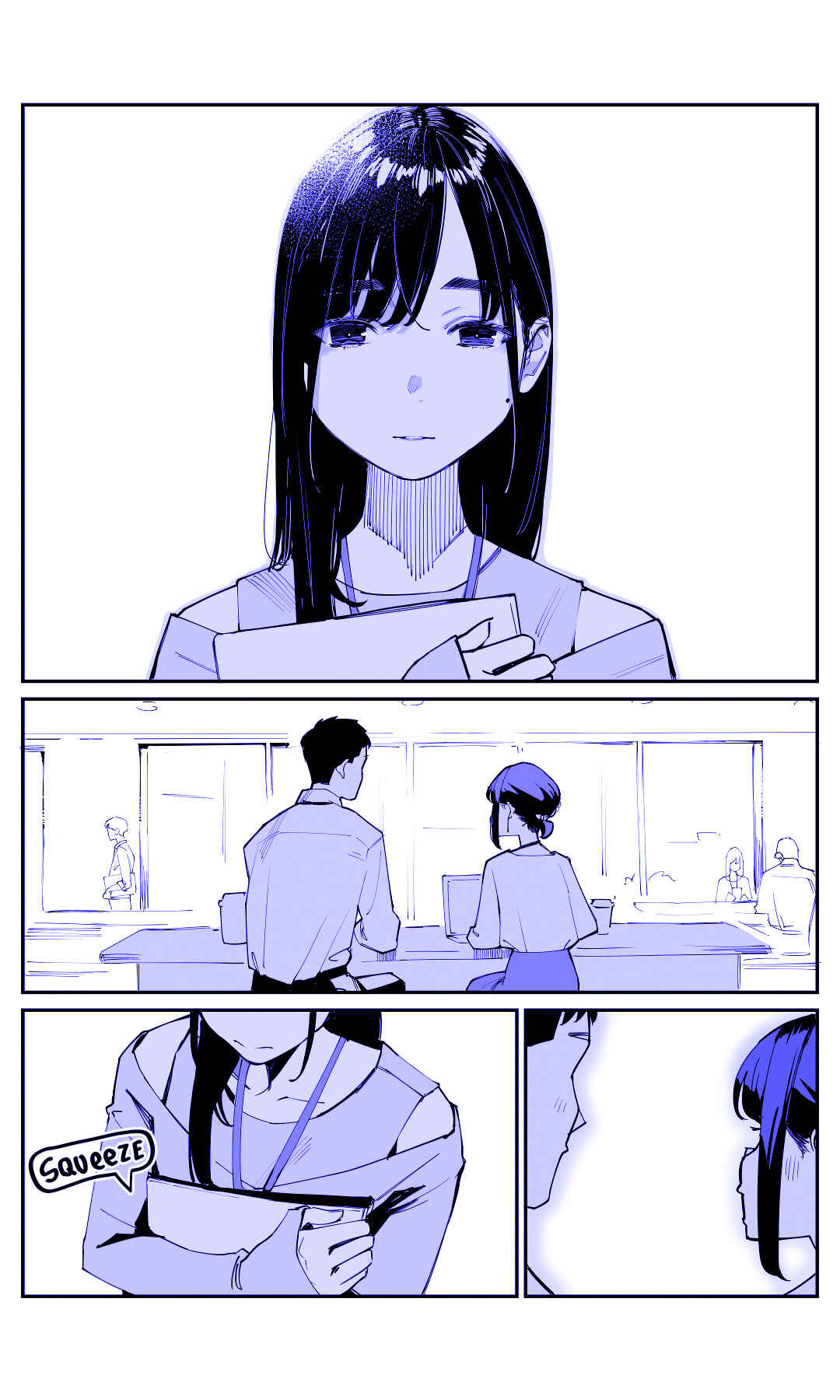 Page 1 Chapter 229 Do Your Best, Douki-chan (Monday Blue ver.)