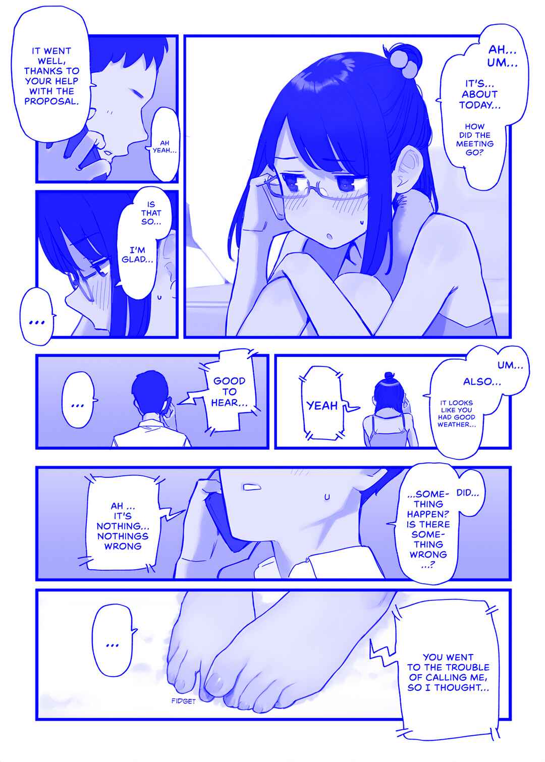 Page 3 Chapter 95 Do Your Best, Douki-chan (Monday Blue ver.)