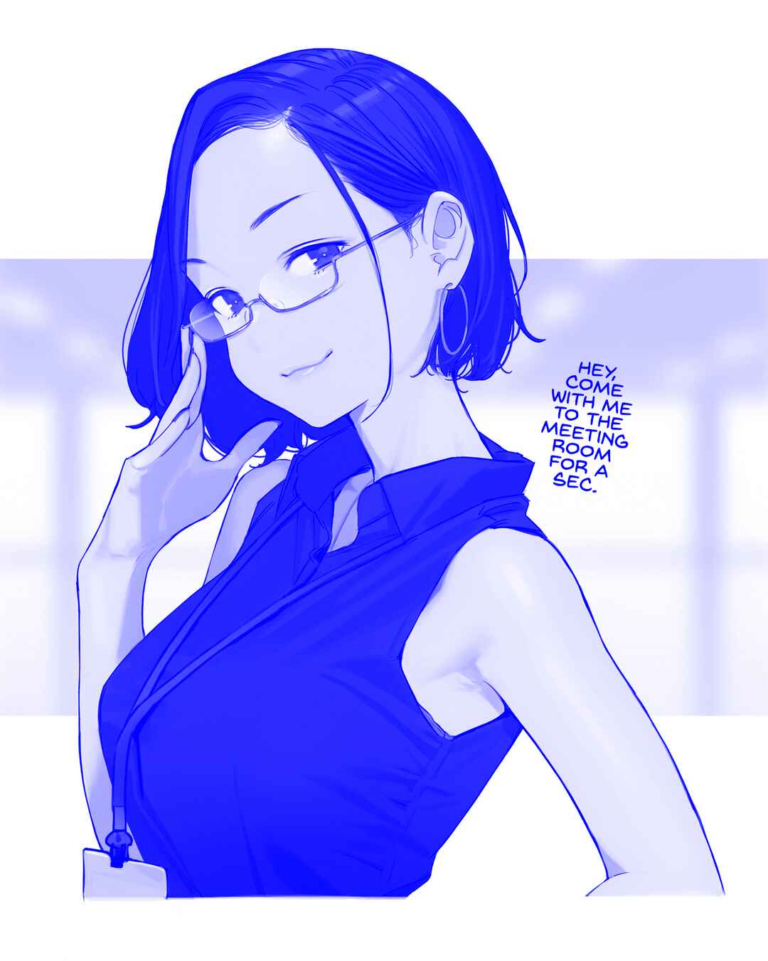 Page 1 Chapter 112 Do Your Best, Douki-chan (Monday Blue ver.)