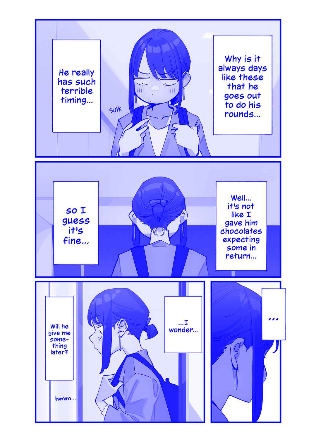 Page 2 Chapter 212 Do Your Best, Douki-chan (Monday Blue ver.)