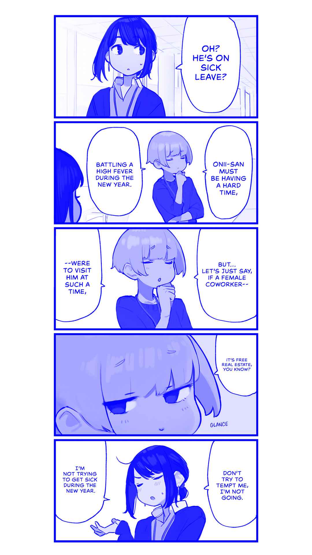 Page 3 Chapter 70 Do Your Best, Douki-chan (Monday Blue ver.)