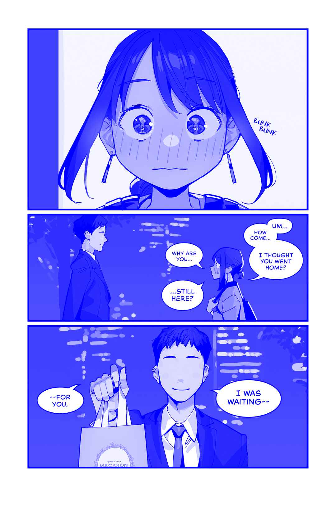 Page 1 Chapter 214 Do Your Best, Douki-chan (Monday Blue ver.)