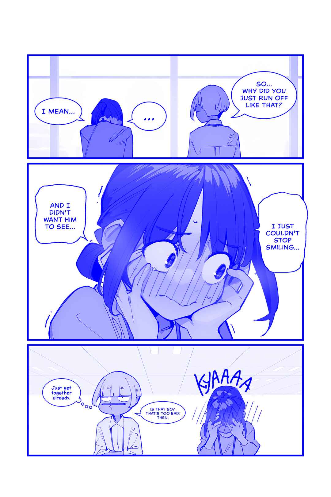 Page 4 Chapter 214 Do Your Best, Douki-chan (Monday Blue ver.)