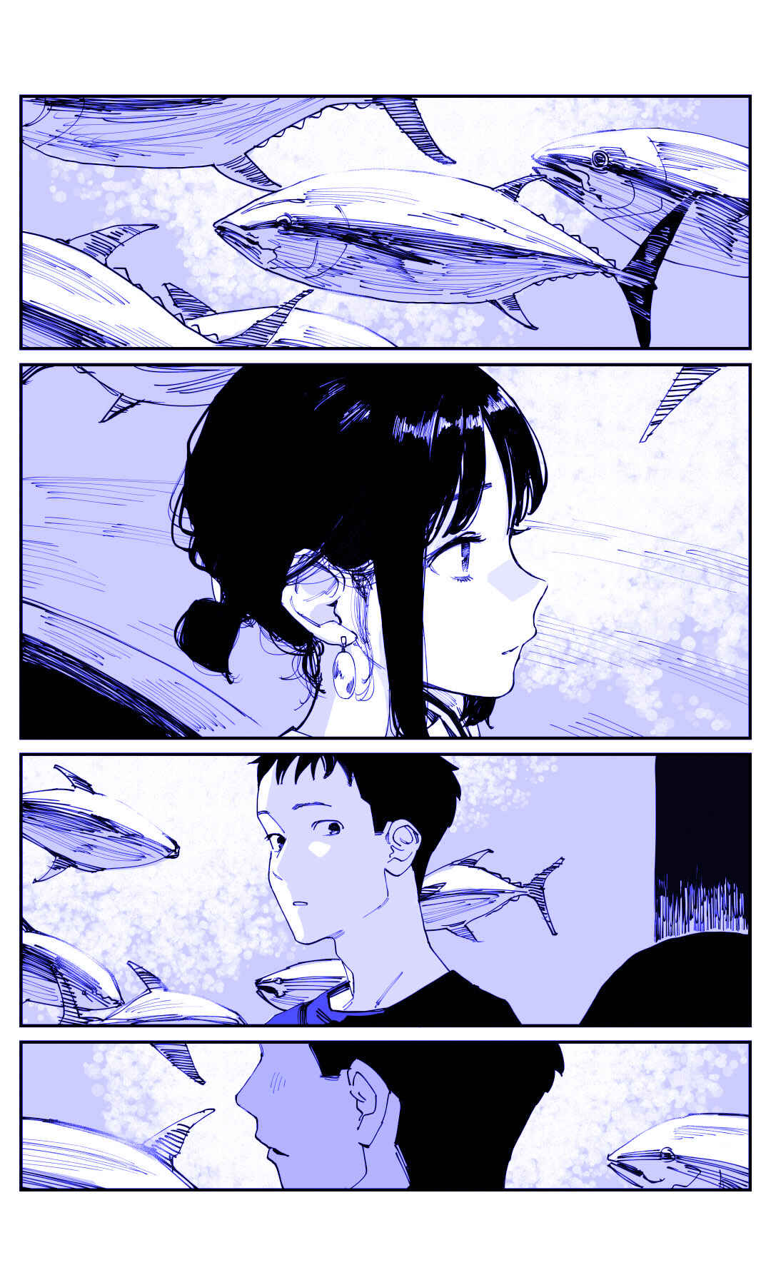 Page 1 Chapter 237 Do Your Best, Douki-chan (Monday Blue ver.)