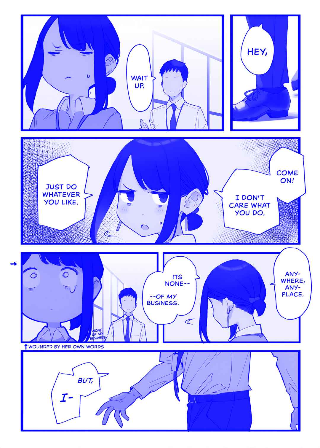 Page 3 Chapter 96 Do Your Best, Douki-chan (Monday Blue ver.)