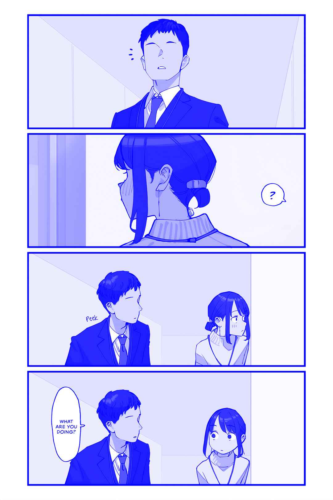 Page 1 Chapter 206 Do Your Best, Douki-chan (Monday Blue ver.)