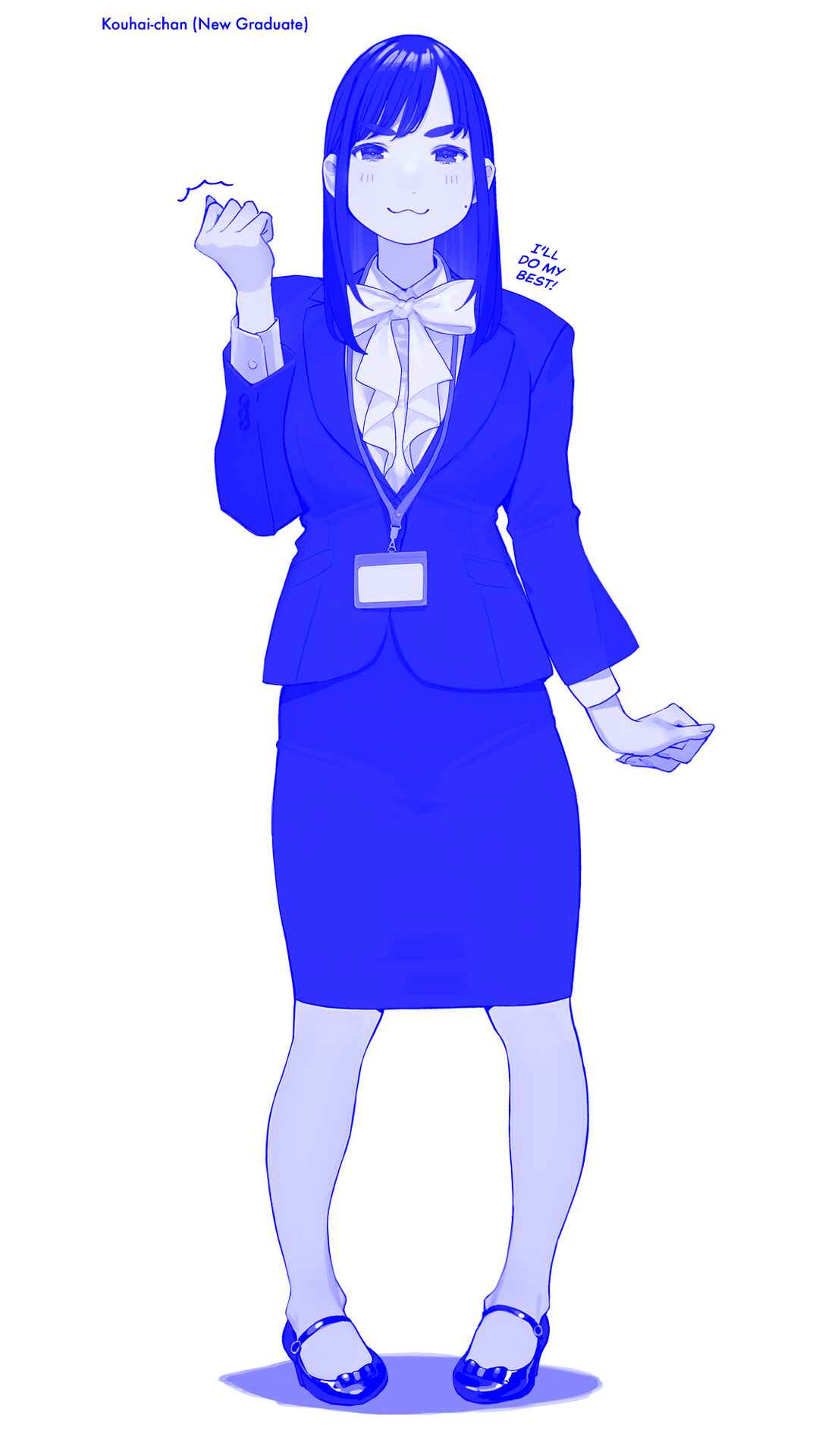 Page 1 Chapter 150 Do Your Best, Douki-chan (Monday Blue ver.)
