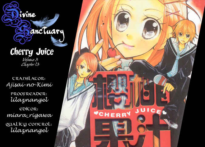 Page 1 Chapter 13 Cherry Juice