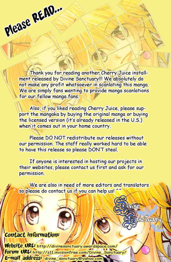 Page 38 Chapter 20.5 Cherry Juice