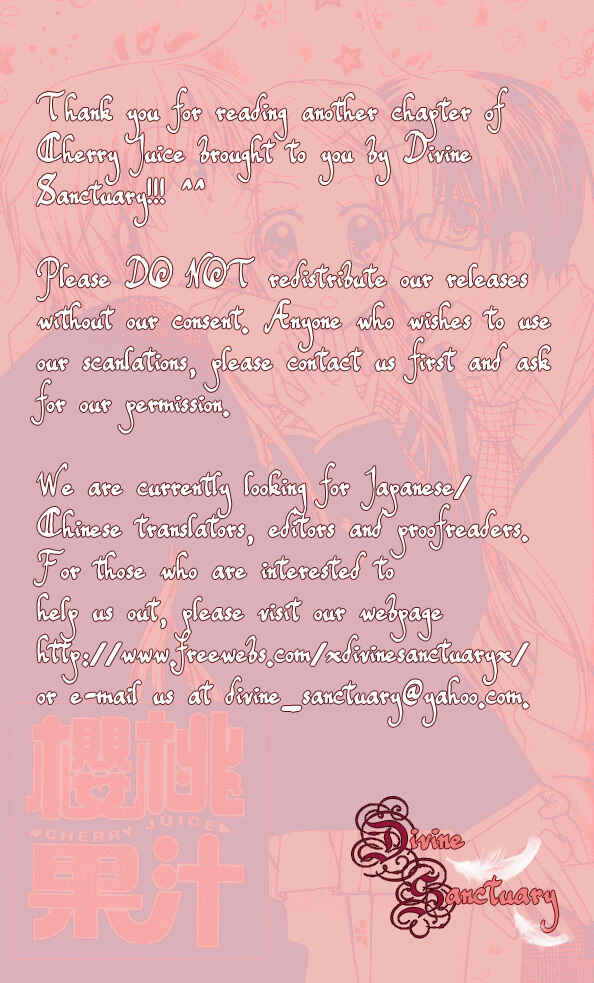 Page 30 Chapter 14 Cherry Juice