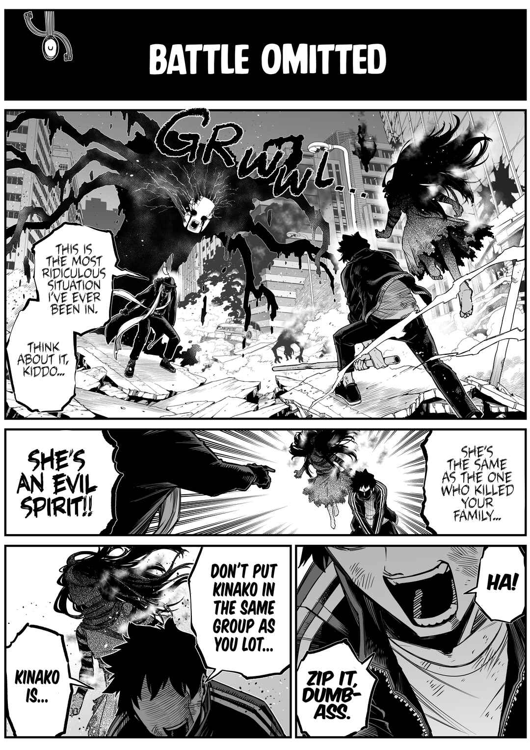 Page 9 Chapter 32 The Strongest Earthbound Spirit and the Guy With No Spiritual Sense