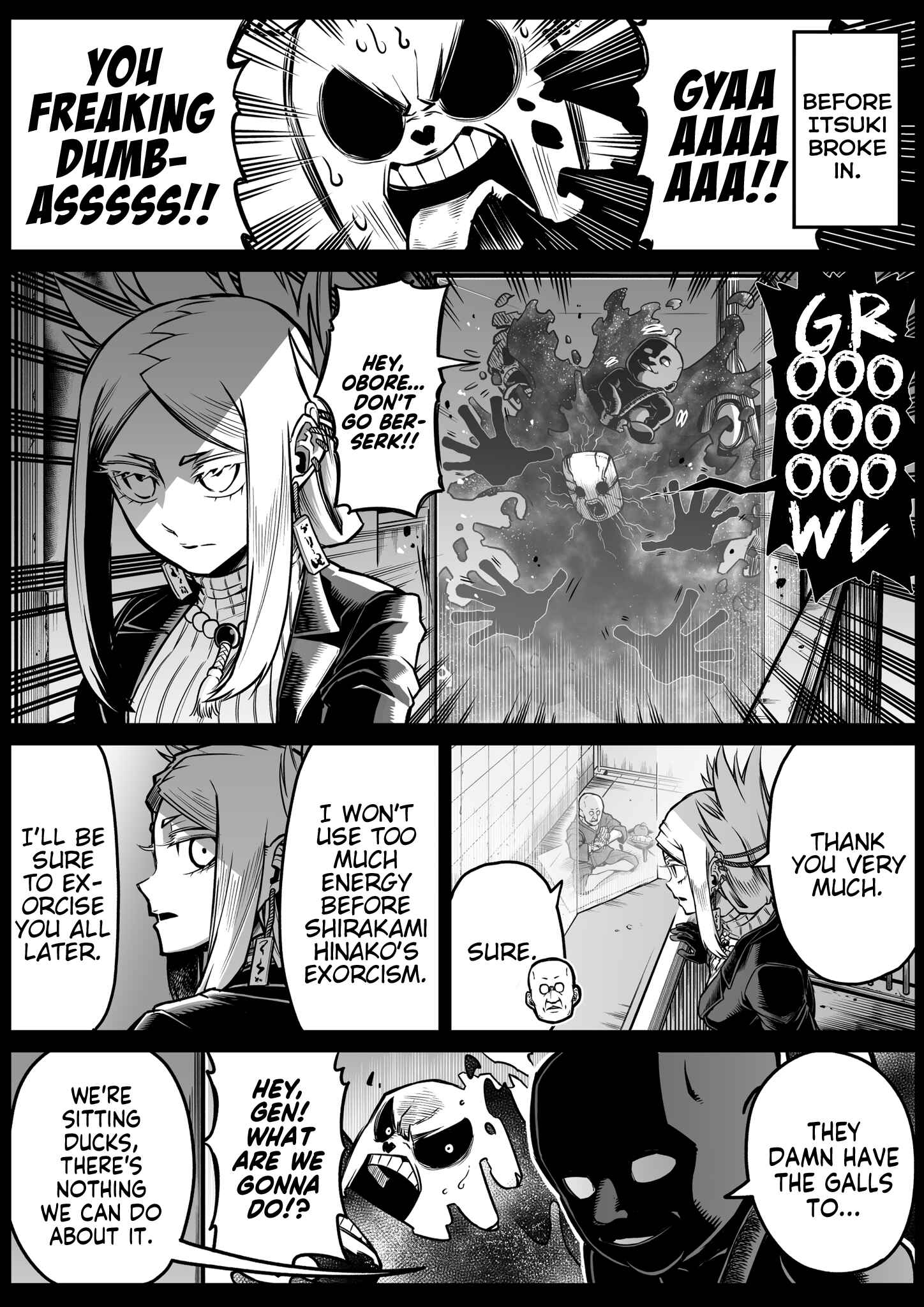 Page 1 Chapter 15 The Strongest Earthbound Spirit and the Guy With No Spiritual Sense