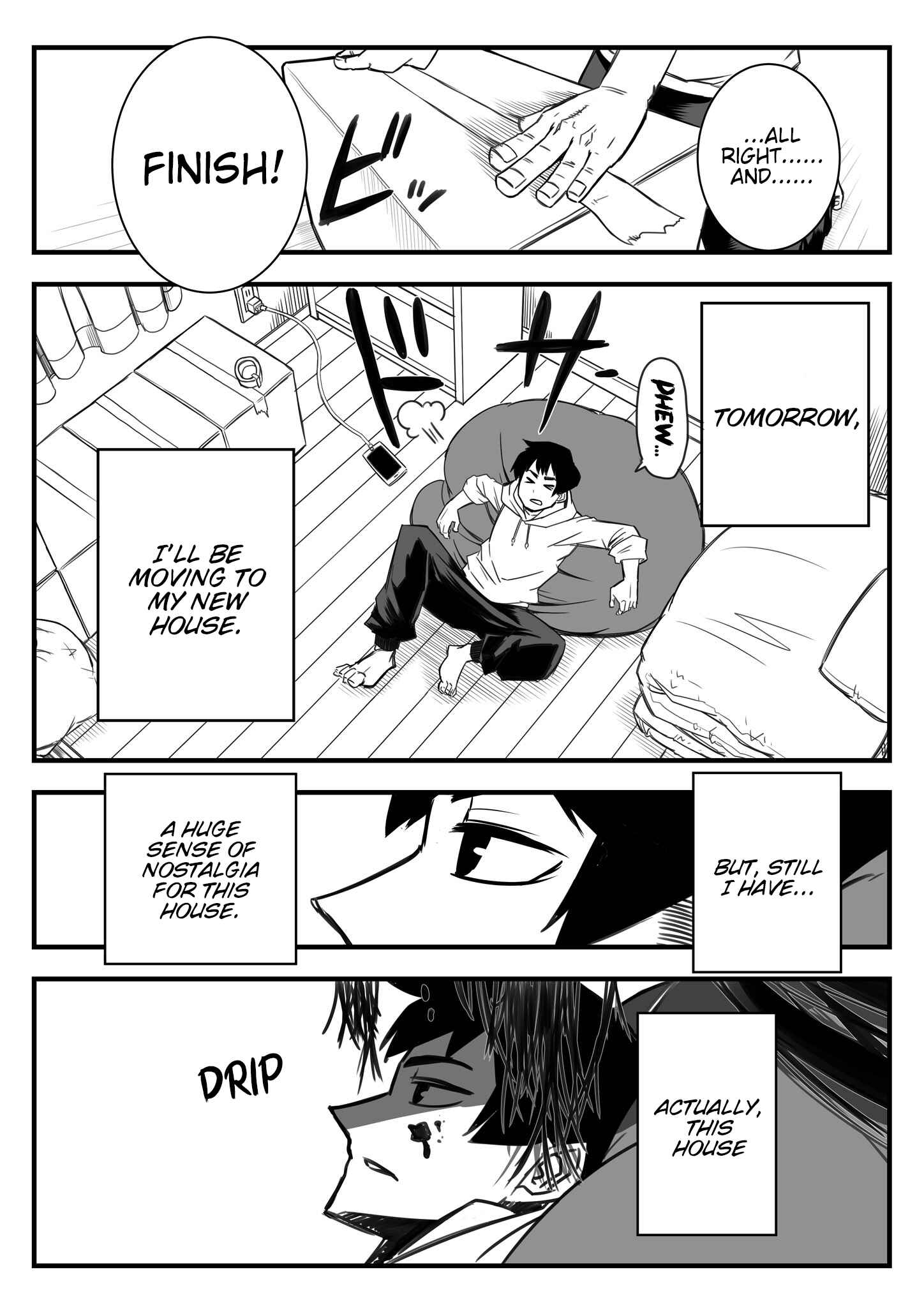 Page 1 Chapter 1 The Strongest Earthbound Spirit and the Guy With No Spiritual Sense