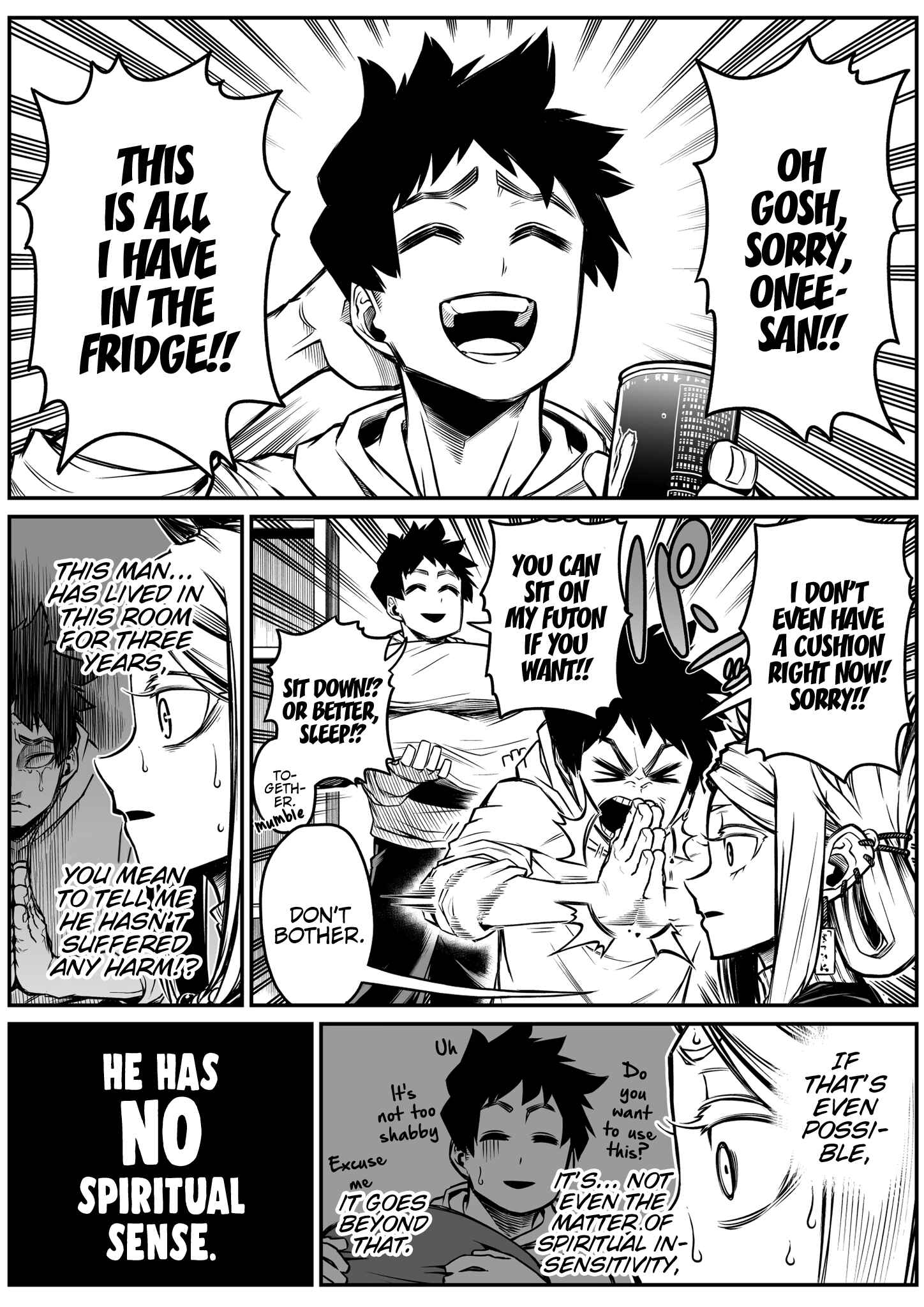Page 2 Chapter 16 The Strongest Earthbound Spirit and the Guy With No Spiritual Sense