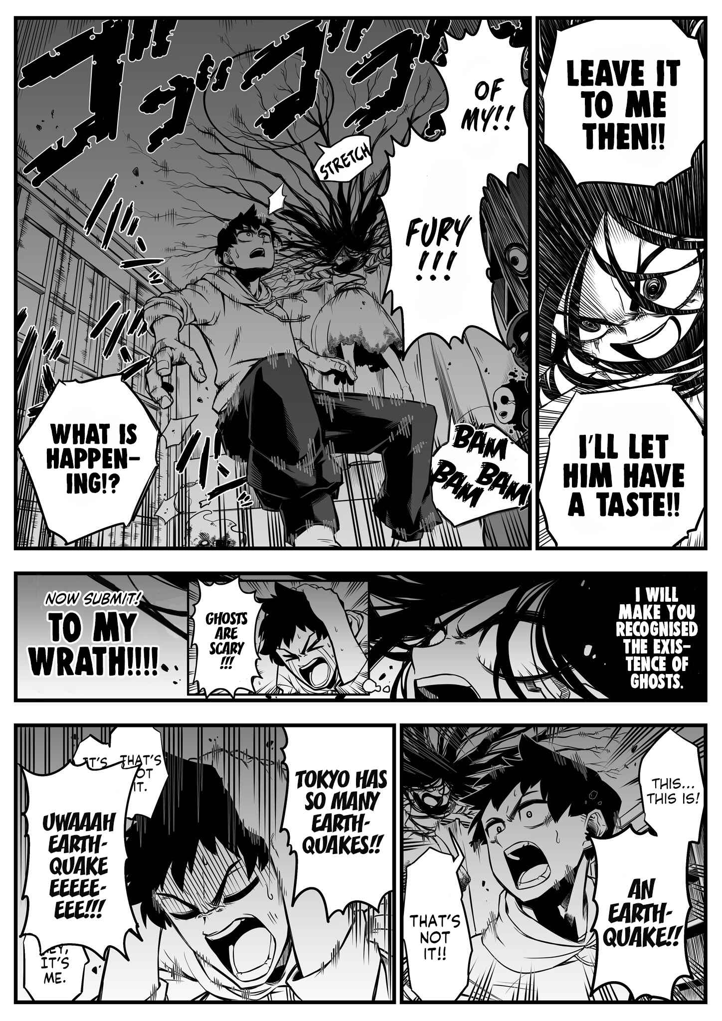 Page 3 Chapter 2 The Strongest Earthbound Spirit and the Guy With No Spiritual Sense