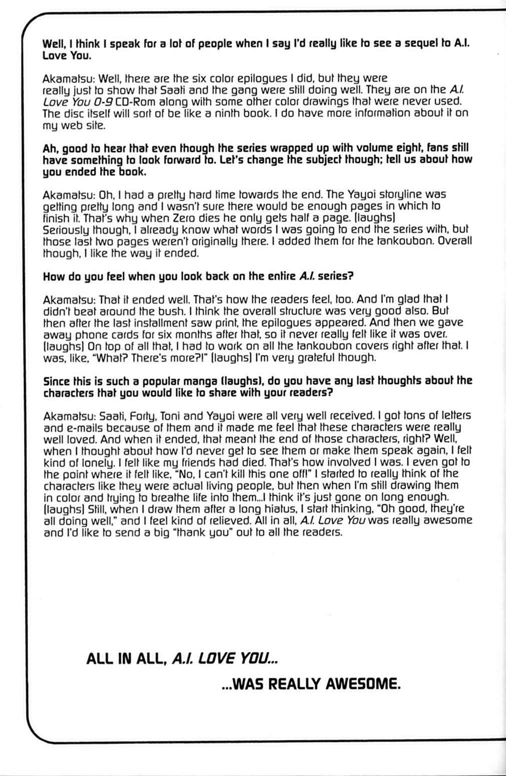 Page 37 Chapter 55 A.I. Love You!