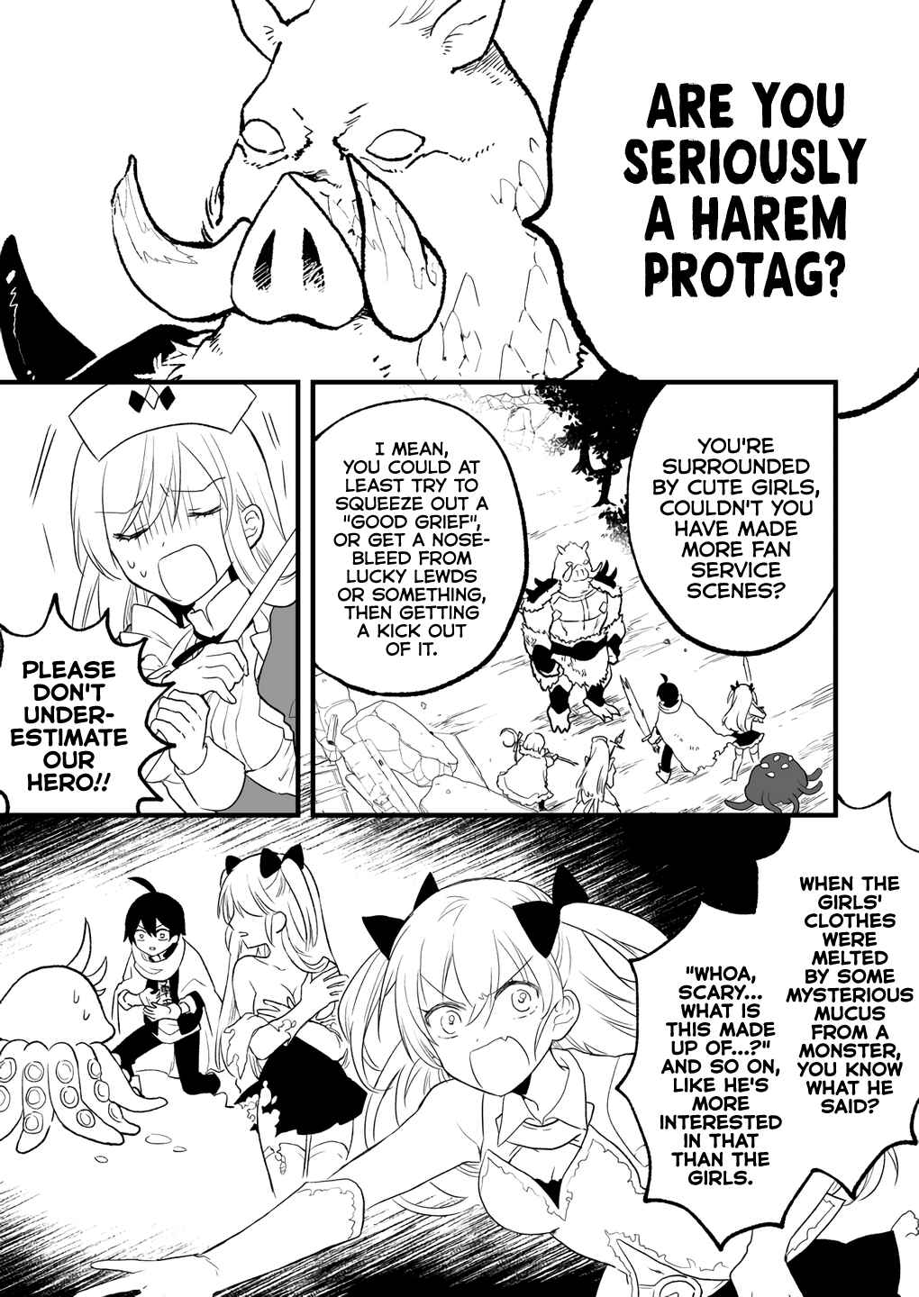 Page 2 Chapter 2 The Journey of the Brave Hero and his Harem