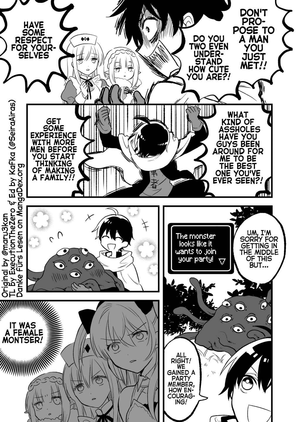 Page 4 Chapter 1 The Journey of the Brave Hero and his Harem