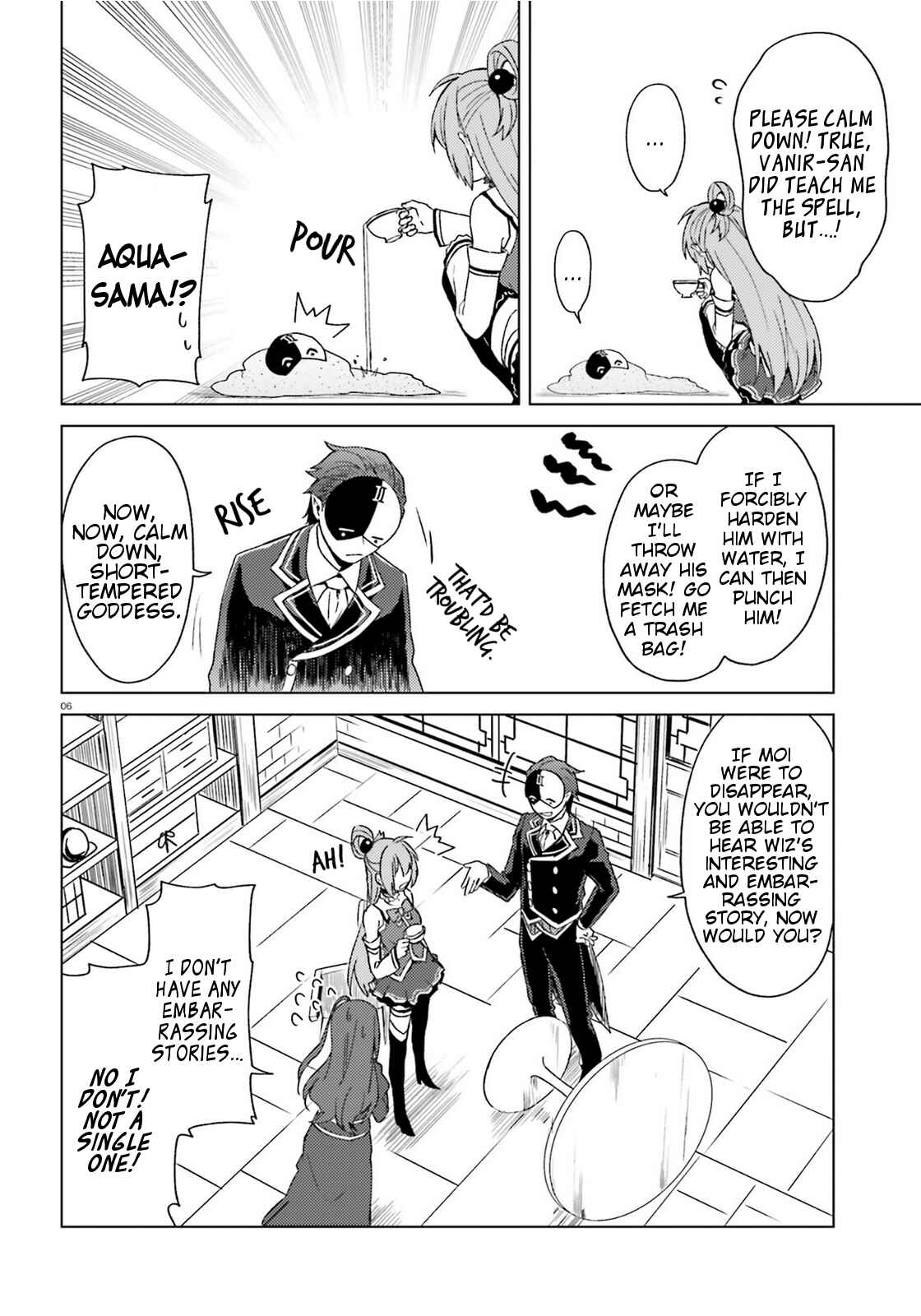 Page 6 Chapter 10 Kono Subarashii Sekai ni Shukufuku wo! Spin-off: Kono Kamen no Akuma ni Soudan wo!