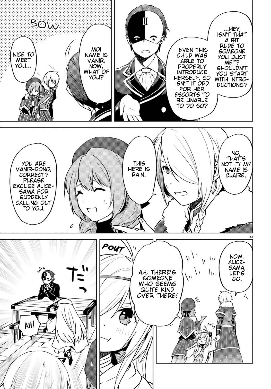 Page 13 Chapter 3 Kono Subarashii Sekai ni Shukufuku wo! Spin-off: Kono Kamen no Akuma ni Soudan wo!