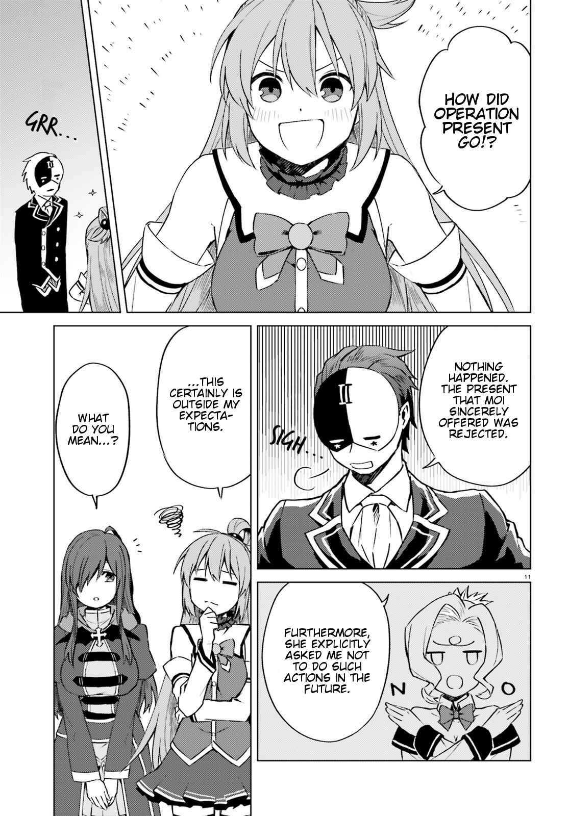 Page 11 Chapter 5 Kono Subarashii Sekai ni Shukufuku wo! Spin-off: Kono Kamen no Akuma ni Soudan wo!