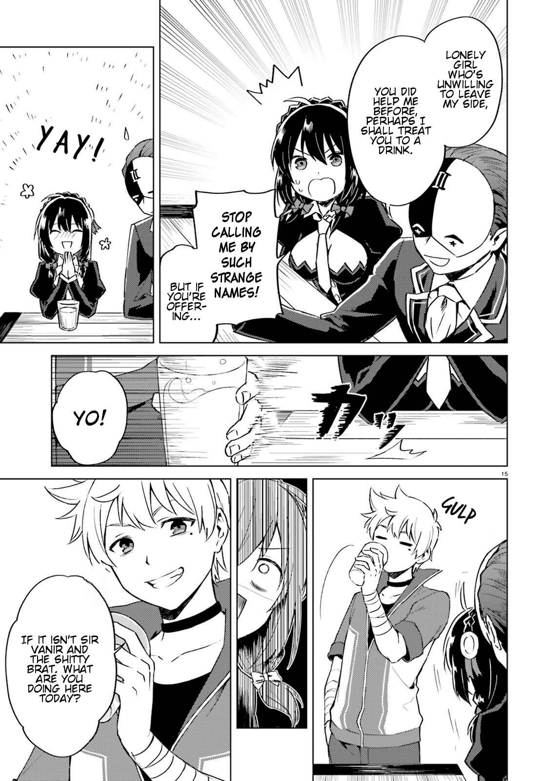 Page 15 Chapter 5 Kono Subarashii Sekai ni Shukufuku wo! Spin-off: Kono Kamen no Akuma ni Soudan wo!