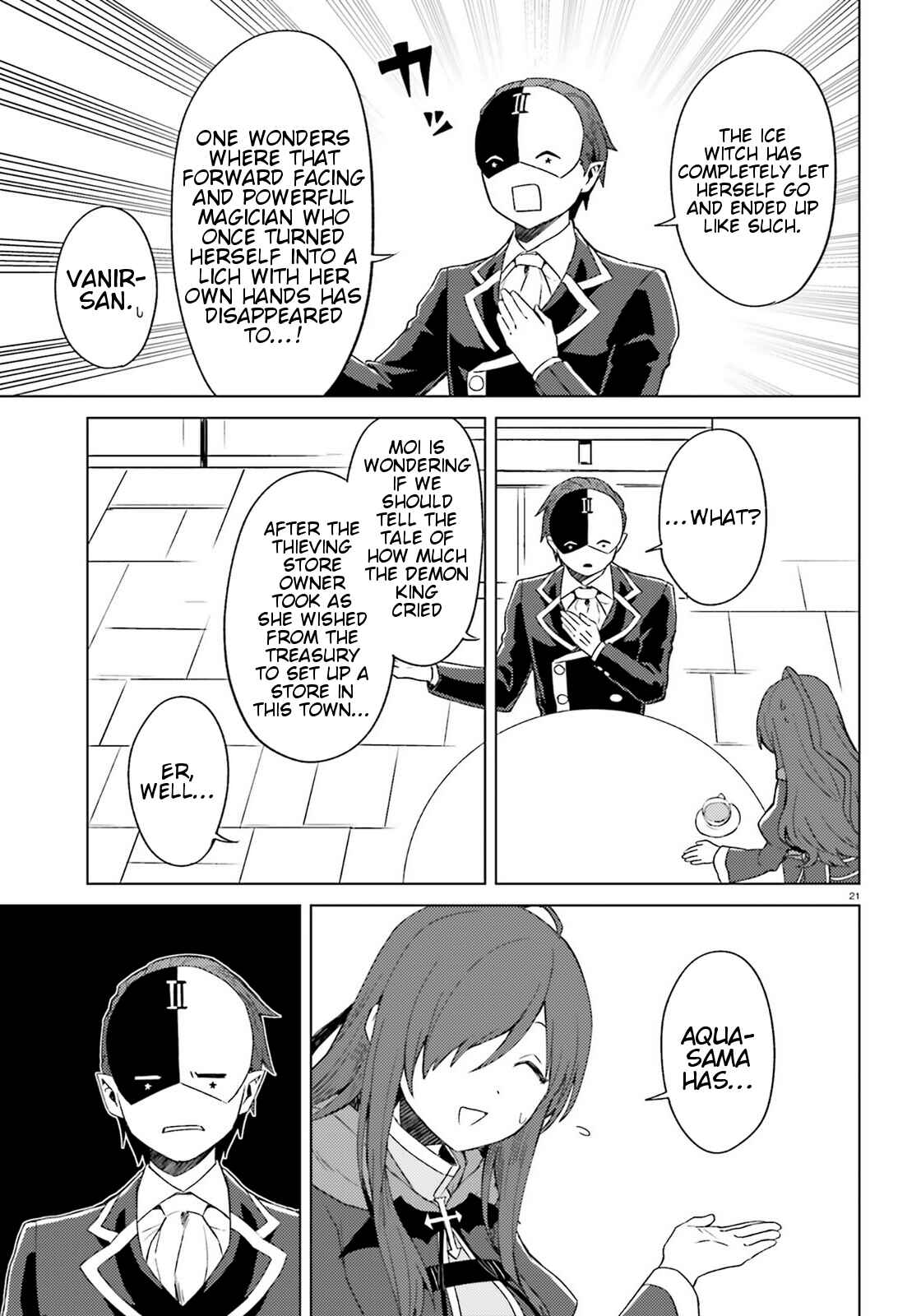 Page 21 Chapter 12 Kono Subarashii Sekai ni Shukufuku wo! Spin-off: Kono Kamen no Akuma ni Soudan wo!