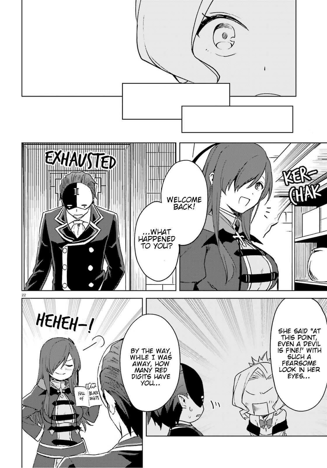 Page 22 Chapter 6 Kono Subarashii Sekai ni Shukufuku wo! Spin-off: Kono Kamen no Akuma ni Soudan wo!