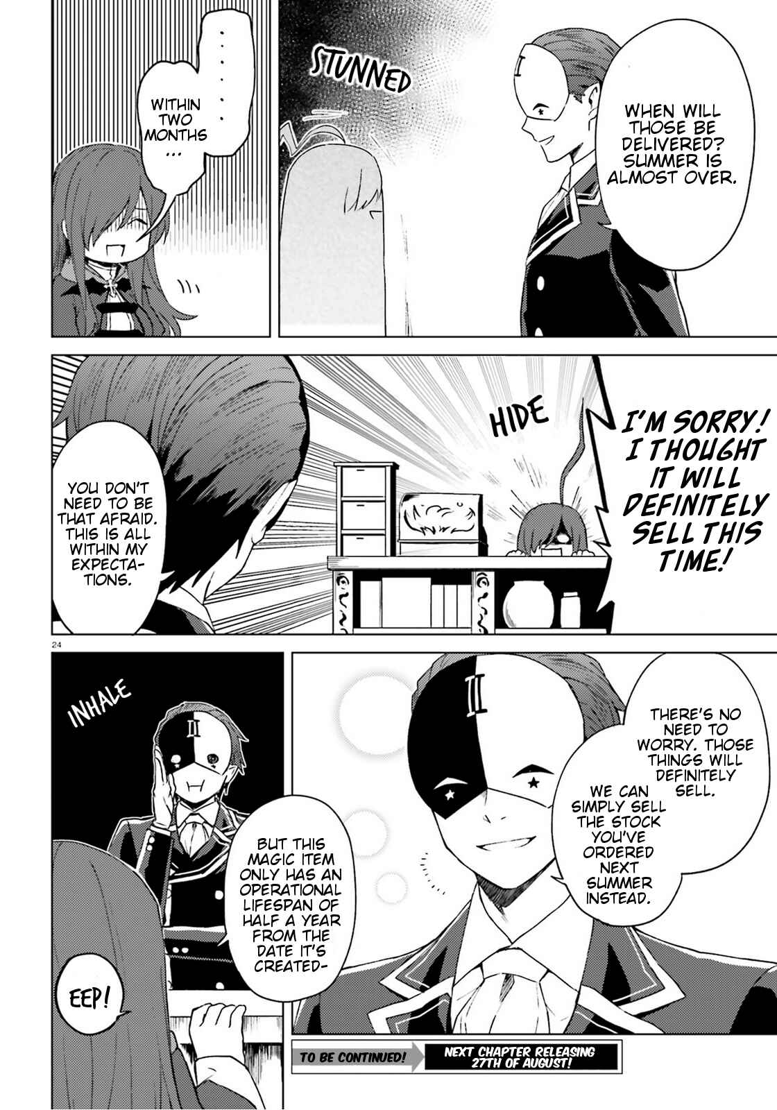 Page 24 Chapter 6 Kono Subarashii Sekai ni Shukufuku wo! Spin-off: Kono Kamen no Akuma ni Soudan wo!