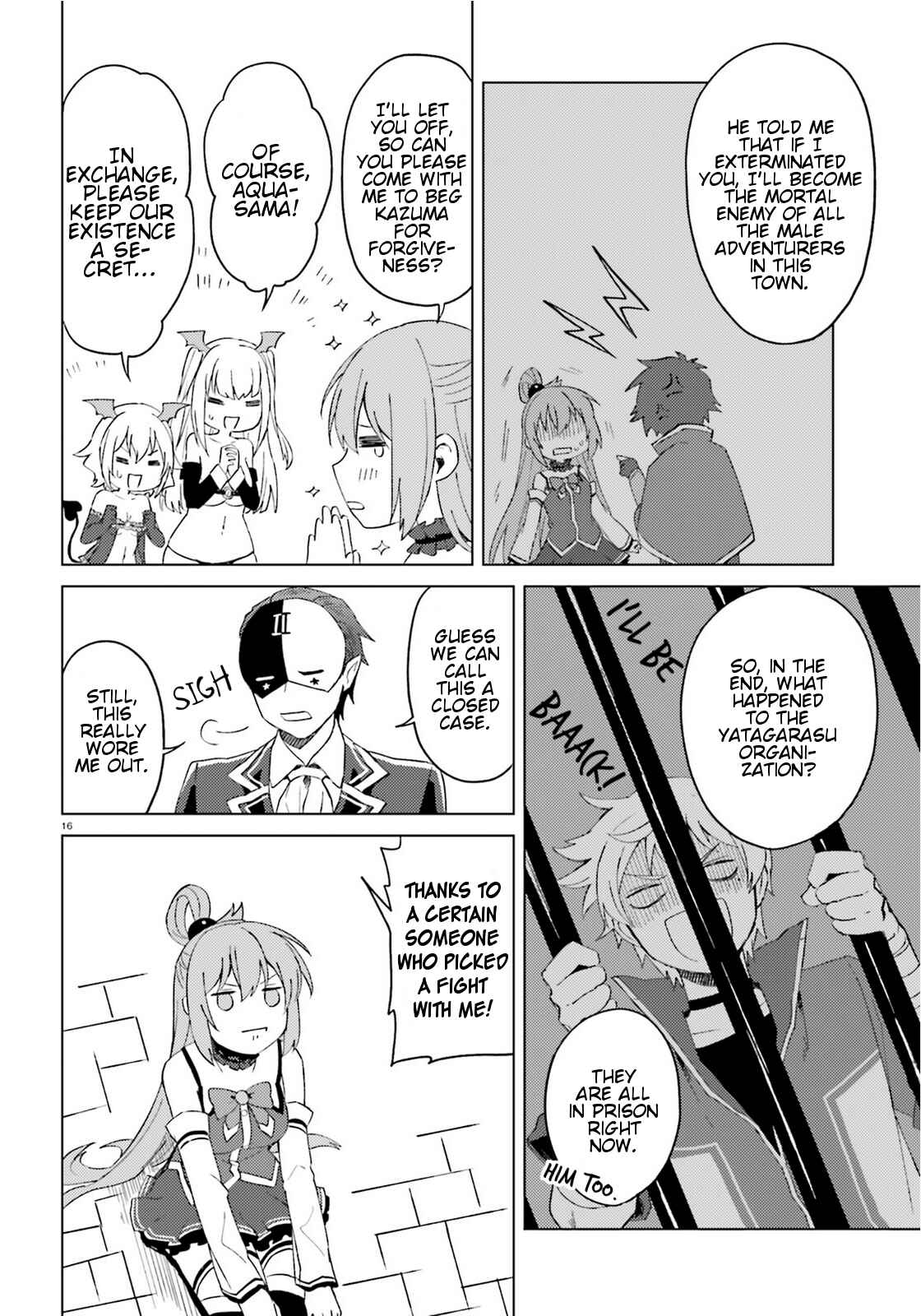 Page 16 Chapter 9 Kono Subarashii Sekai ni Shukufuku wo! Spin-off: Kono Kamen no Akuma ni Soudan wo!