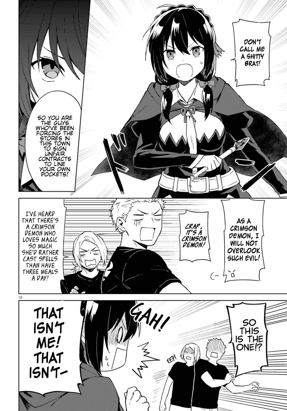 Page 10 Chapter 8 Kono Subarashii Sekai ni Shukufuku wo! Spin-off: Kono Kamen no Akuma ni Soudan wo!